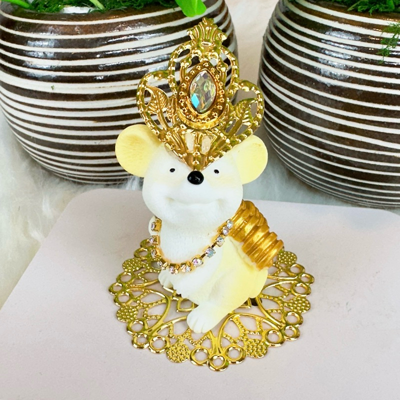 หนูบริวารพระพิฆเนศ รุ่นแบกเหรียญทองเศรษฐี