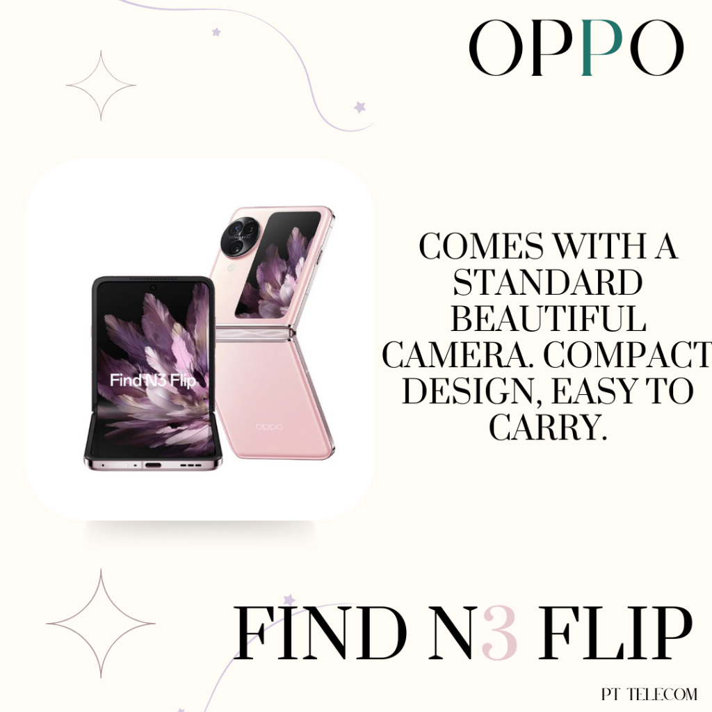 💛💜NEW•Oppo Find N3 Flip (12GB + 256GB)เครื่องศูนย์ประกันตามลอตการผลิต•พับกับกล้องที่ดีกว่า•กล้องถ่ายภาพ 3 ตัว•