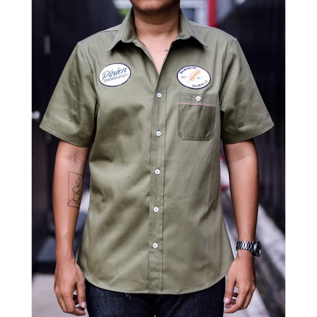 Pinion denim  New Collection  8 oz Japan Selvage Shirt