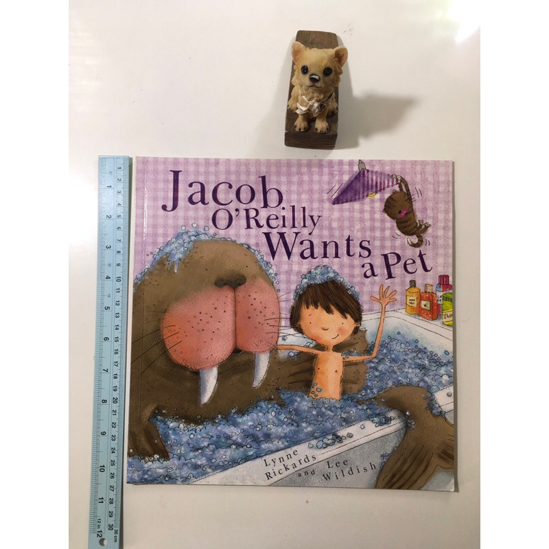 Jacob O’Reilly Wants a Pet By Lynne Rickards หนังสือภาษาอังกฤษมือสองปกอ่อน