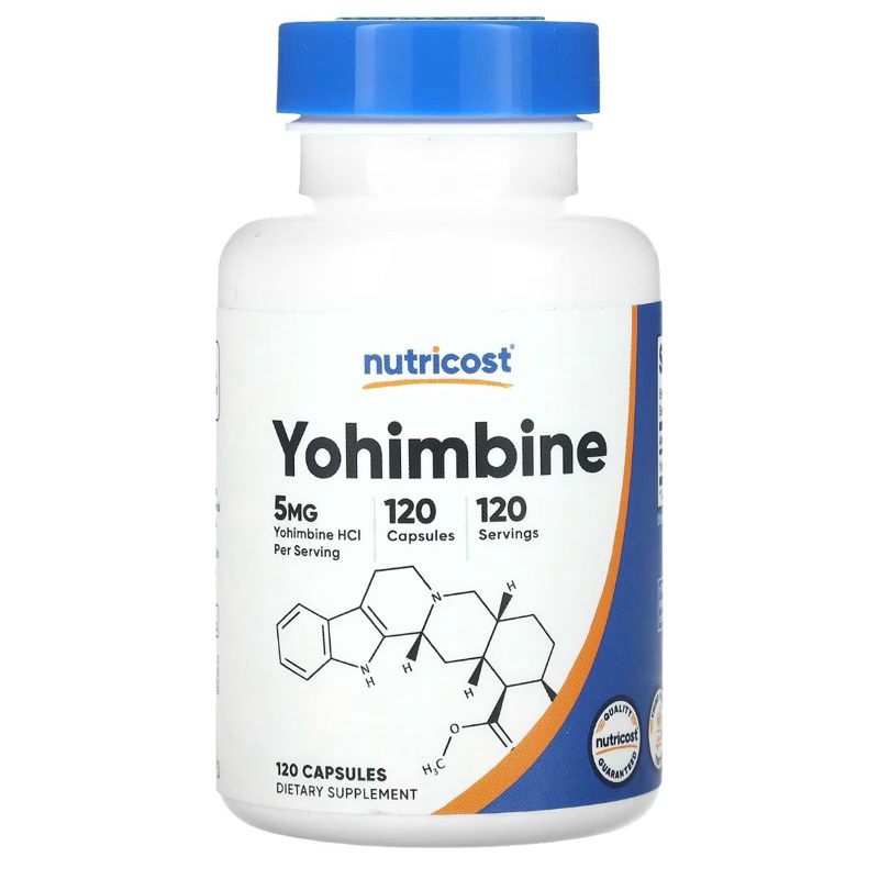 ♦️Yohimbine 5 mg. 120 / 240 Capsules ( พร้อมส่ง )
