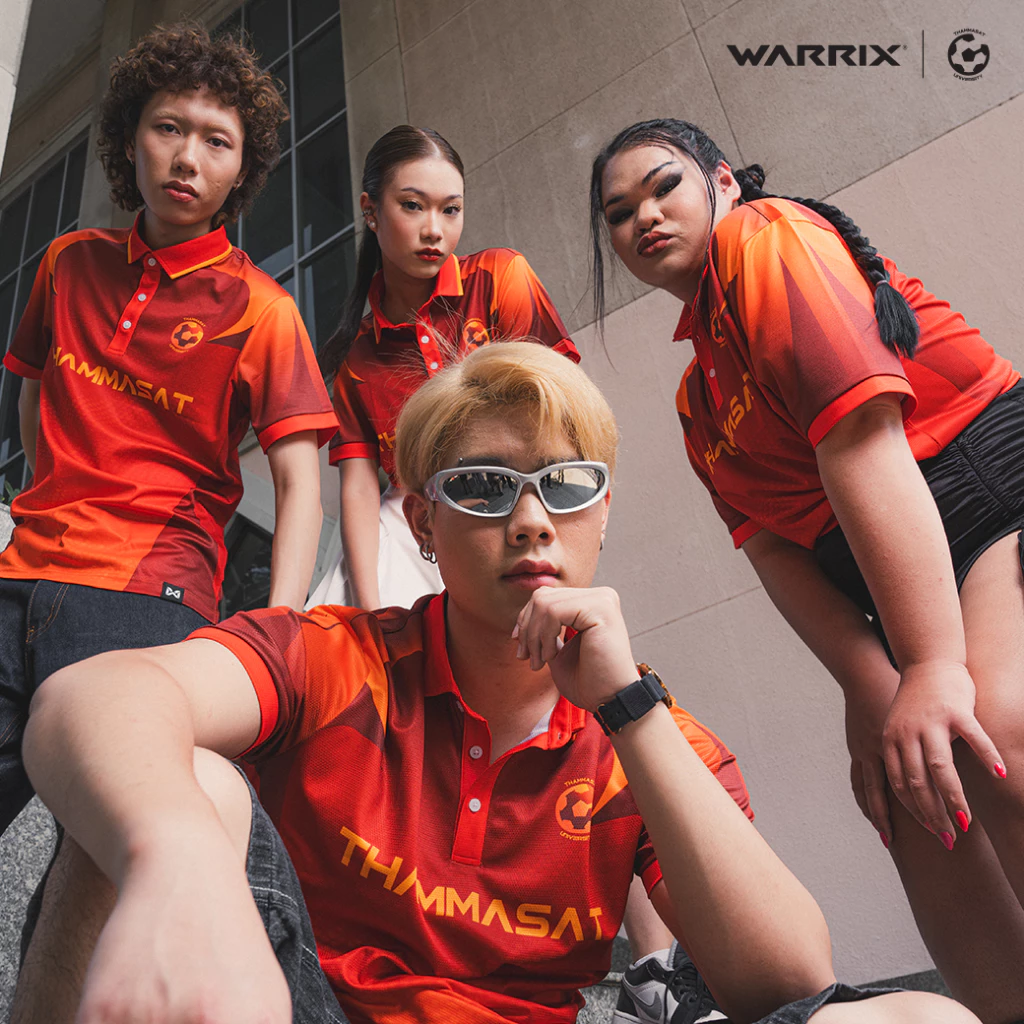 WARRIX เสื้อเชียร์ฟุตบอลสานสัมพันธ์ จุฬา-ธรรมศาสตร์ WA-241PLATU01 thumbnail 4