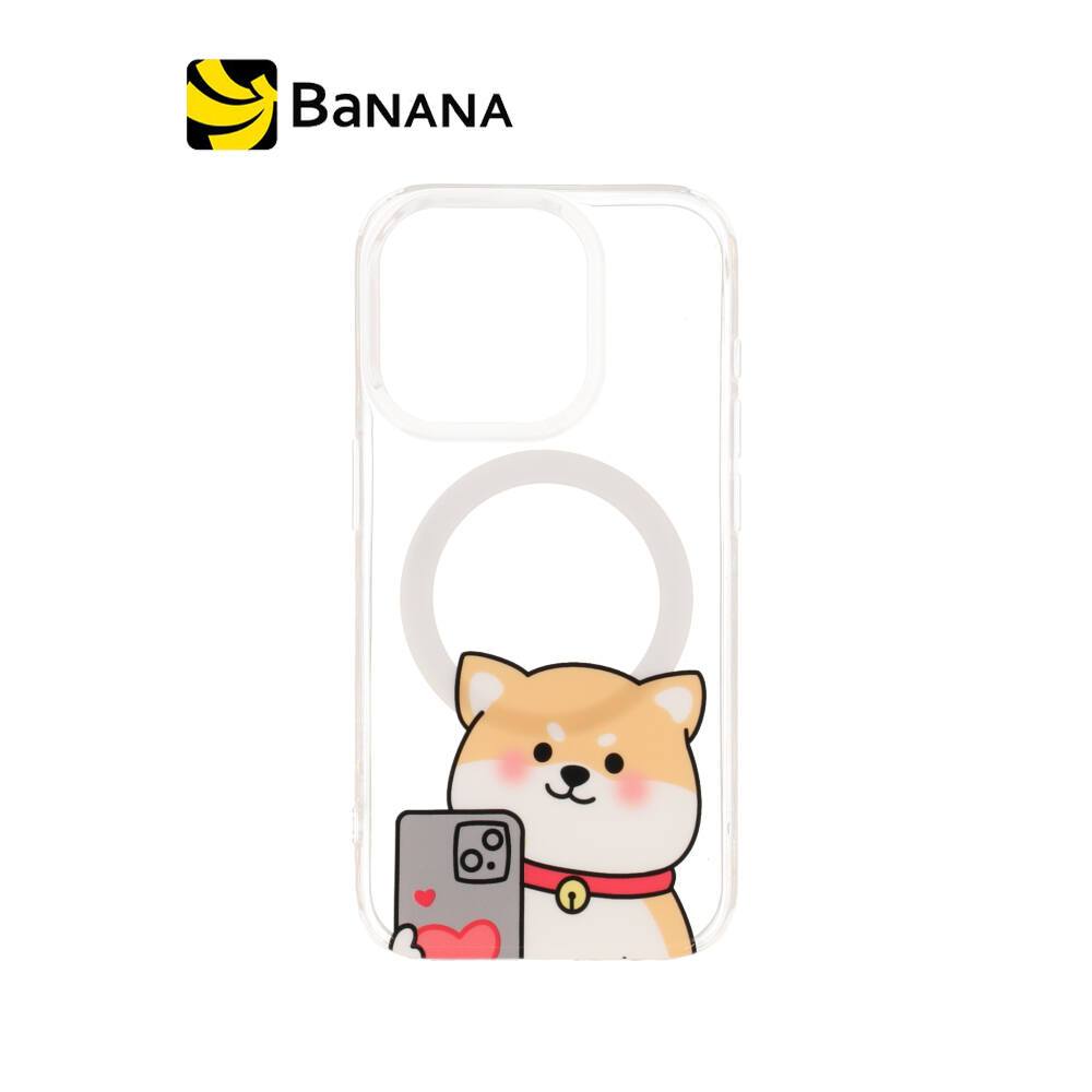 เคส QPLUS iPhone 15 Pro with Magsafe Shiba In Love by Banana IT