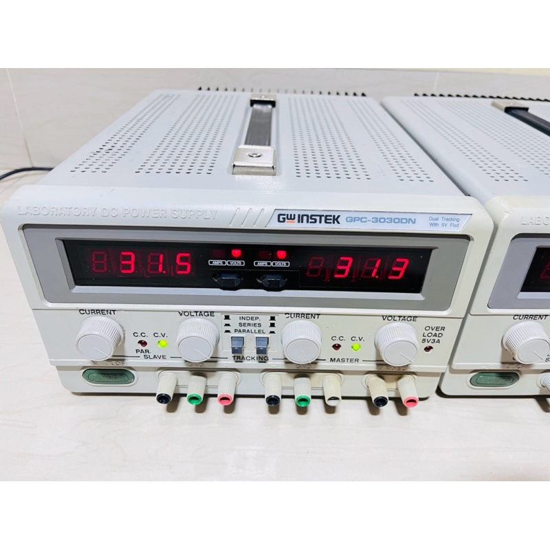 Laboratory DC Power Supply ยี่ห้อ GW INSTEK GPC-3030DN ตัวเดียวไฟ 3ชุด 0-30VDC 3A
