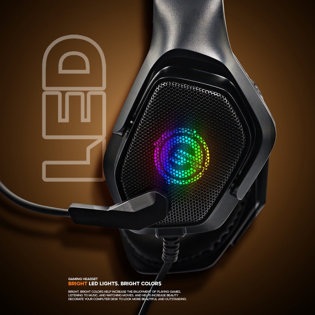 Neolution E-Sport Gaming Headset รุ่น Cyclops หูฟังเกมมิ่ง มีซาวด์การ์ด ปรับระบบเป็น 7.1 ไมค์โครโฟนชัด