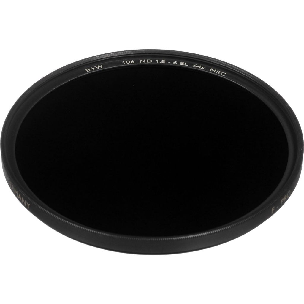 B+W Filter F-PRO 106 Neutral Density (ND) 64x (6Stop)