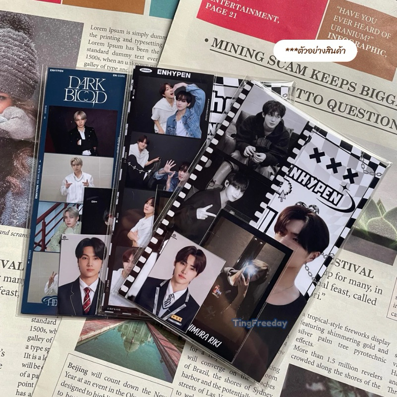 🌸พร้อมส่ง🌸 Enhypen Photo Set 📌มีบริการเก็บปลายทาง