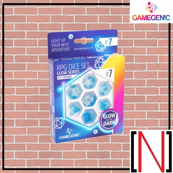 [Dice] Gamegenic RPG Dice set Glow Series [ลูกเต๋า][DnD]