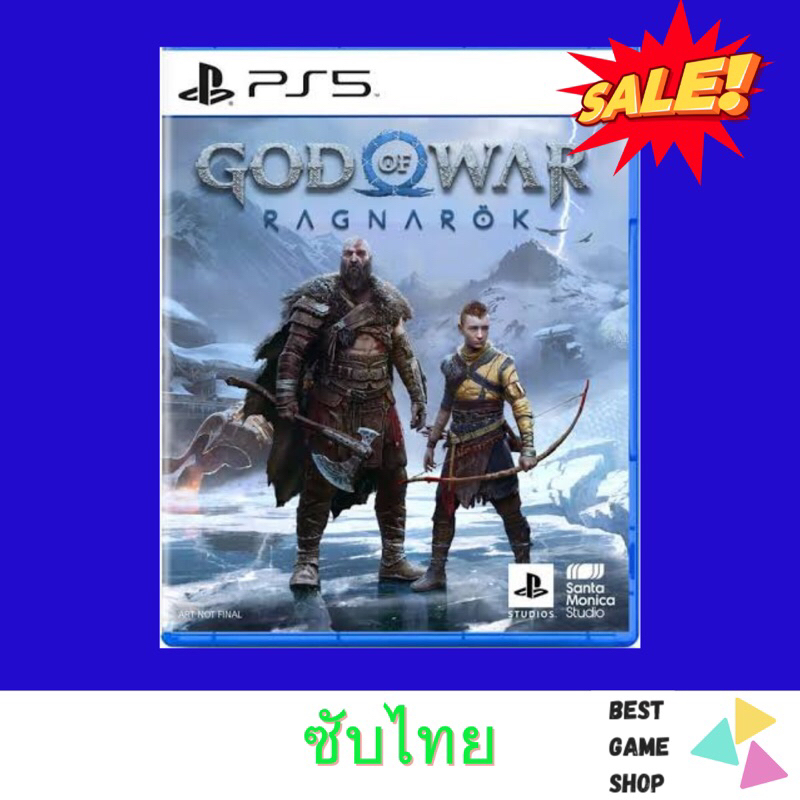 God of war Ragnarok PS5 / God of war Ragnarok PS4 (มือ1) (ซับไทย) (พร้อมส่ง)