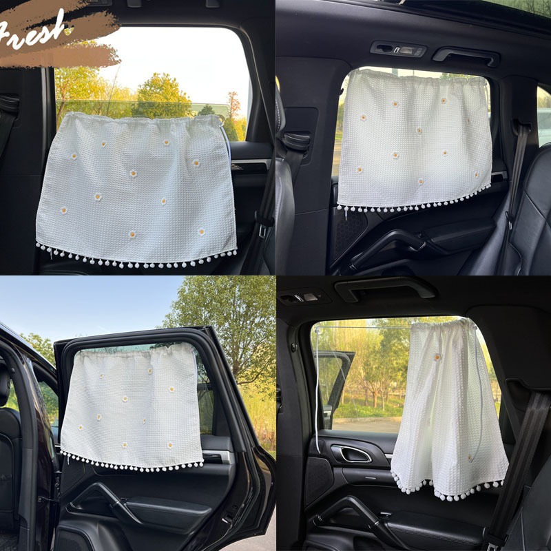 ม่านบังแดดรถยนต์ ป้องกันรังสียูวี ลายการ์ตูน ผ้าม่านลายสก๊อตกันแดดสําหรับเด็ก หลากหลายรูปแบบ - รูปที่ 7