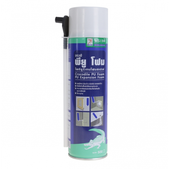 พียูโฟม สเปรย์โฟม ตราจระเข้ PU FOAM