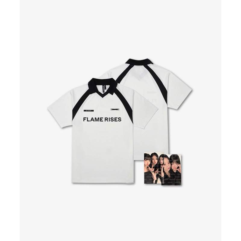 เสื้อ Jersey Merch LE SSERAFIM [Flame Rises] L มือ2