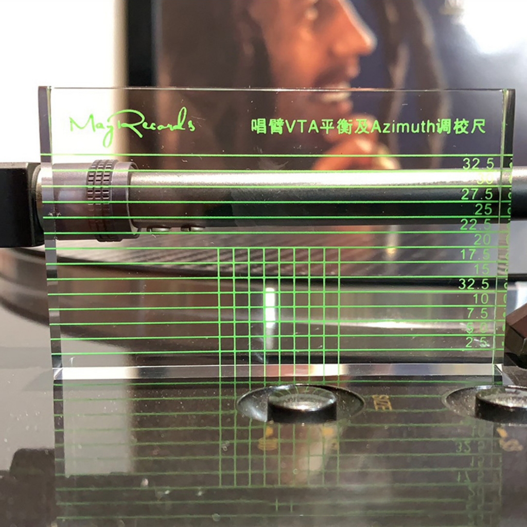 เกจติดตั้ง Headshell หัวเข็ม เครื่องเล่นแผ่นเสียง Turntable Tonearm Calibration Gauge