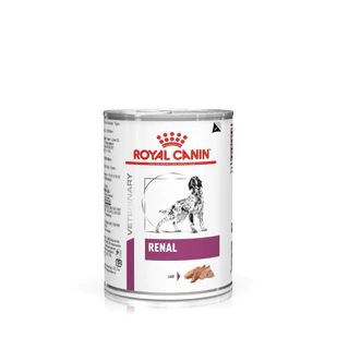 ( 6 กป.) Royal canin Renal can dog (410g/กป.) อาหารเปียกสำหรับสุนัขโรคไต (Exp.05/2027)