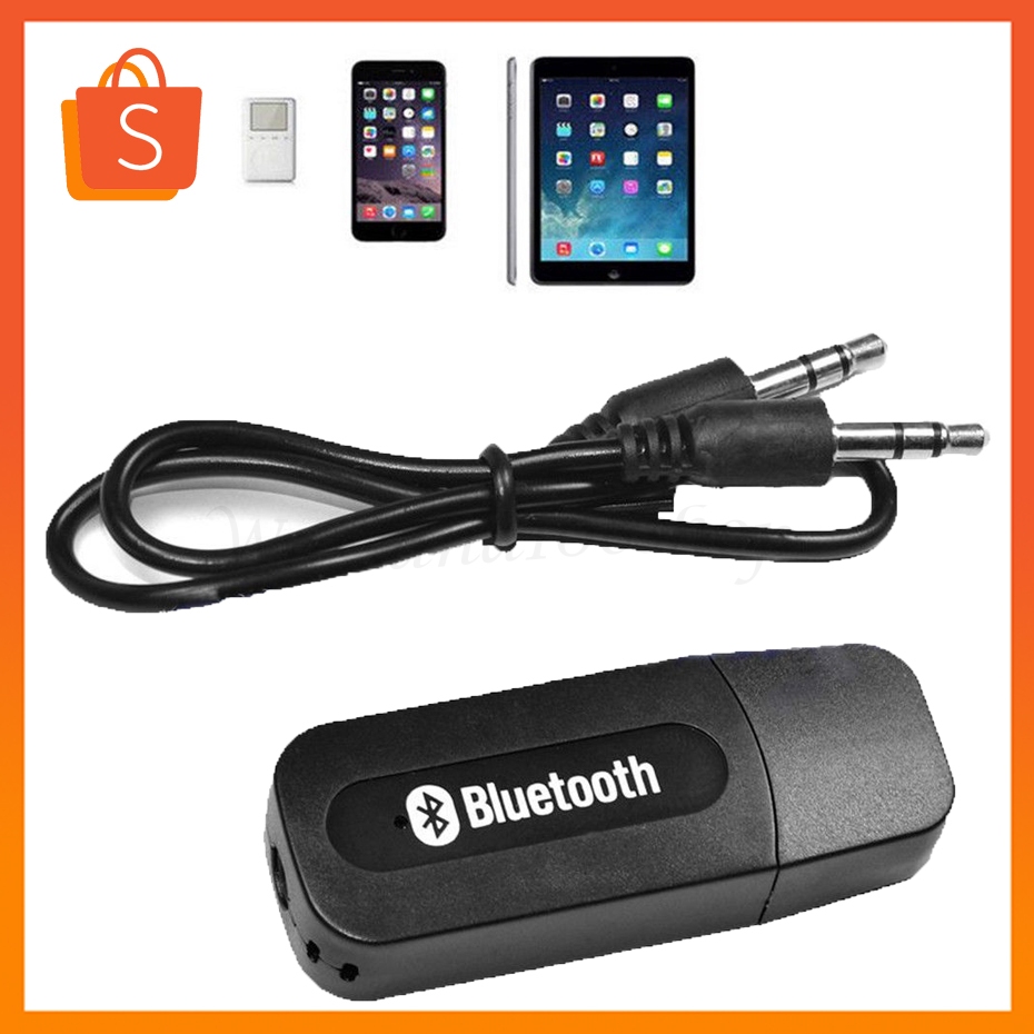 USB Adapte Car Bluetooth Receiver Audio Music Adapter