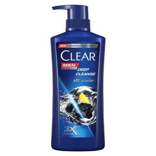 (1แถม1) ถูกสุดๆ! แชมพู Clear Men ขวดใหญ่ เคลียร์ เมน ขวดปั้ม 350/360/370/390 ml. Shampoo Cool Sport Menthol / Deep Clean