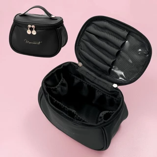 (พร้อมส่งจากไทย)กระเป๋าเครื่องสำอาง หนัง PU ทรงสี่เหลี่ยม เหมาะกับการเดินทาง(GC-176)