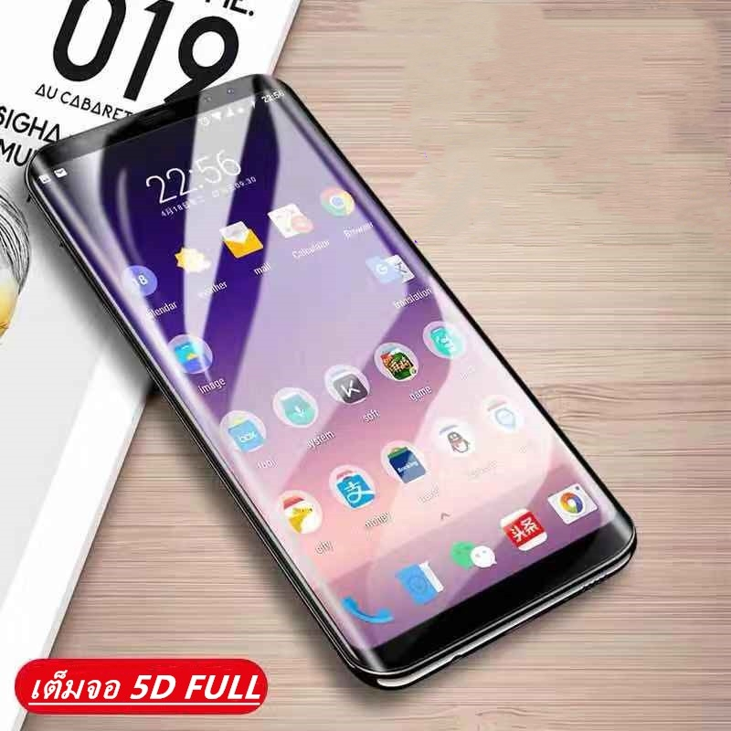 ฟิล์ม ฟิล์มกระจกจอโค้ง 5D Full เต็มจอเต็มกาว สำหรับบรุ่น! HUAWEI Honor X9b Honor 90-Nova10 Pro Nova11 Pro