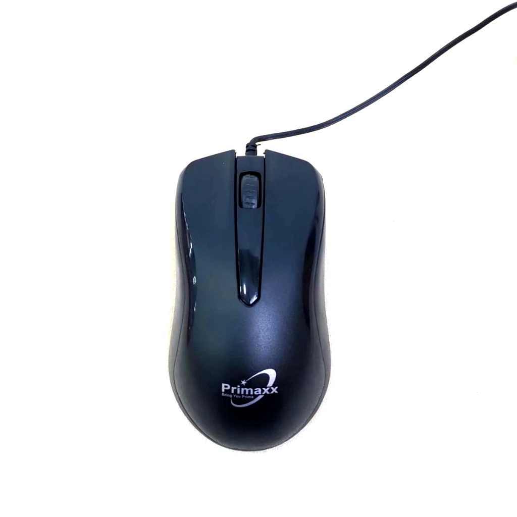 Mouse Optical Primaxx รุ่น WS-MS-907 USB port เมาส์แบบมีสายความละเอียดสูงสุด 1000dpi