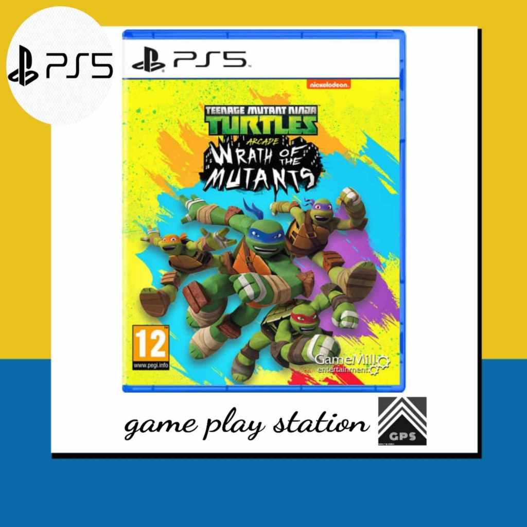 ps5 teenage mutant ninja turtles warth of the mutants ( english zone 2 )