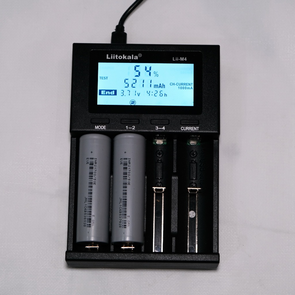ถ่านชาร์จ 21700 EVE 5000mah ราคา 1 ก้อน กระแสสูง 5C 21700 แท้