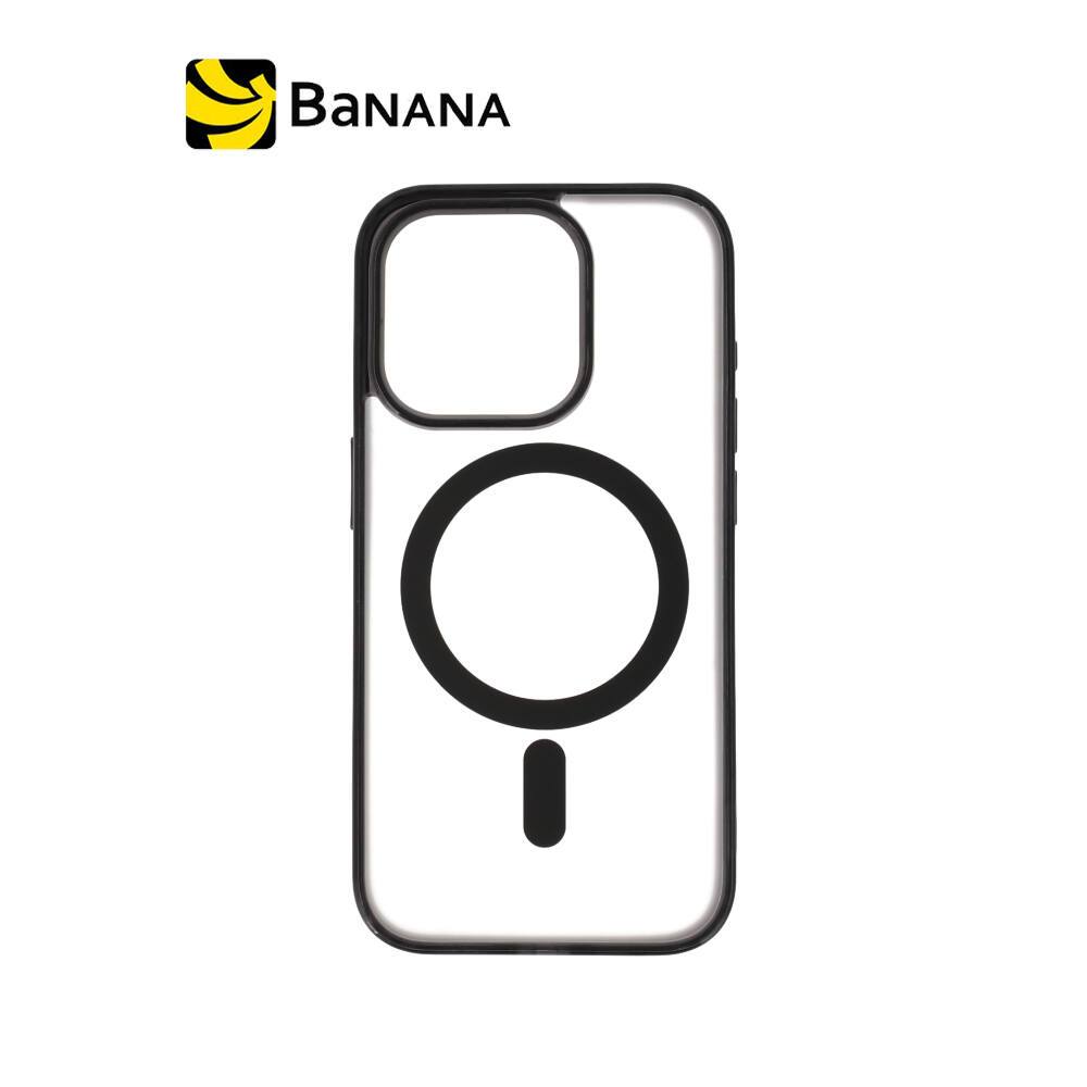 เคส TECHPRO iPhone 15 Pro with Magnetic Black Shading bumper by Banana IT