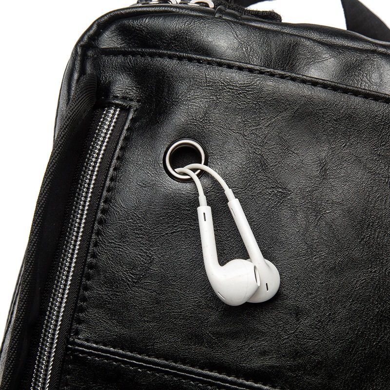 กระเป๋าสะพายข้าง หล่อเท่ห์ Handsome Crossbody bag ผู้ชาย กระเป๋าสะพายพาดลำตัว รุ่น W1015