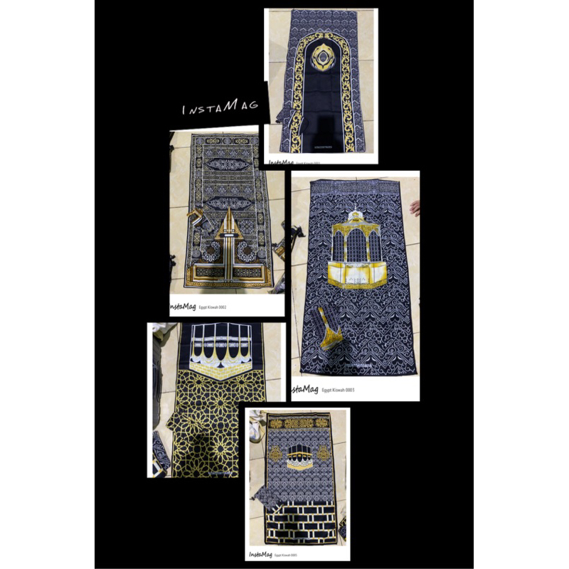 Travel Sajadah/ผ้าปูละหมาดพกพา/Kiswah Premium AK002102 Turkey/AK002104 Turkey