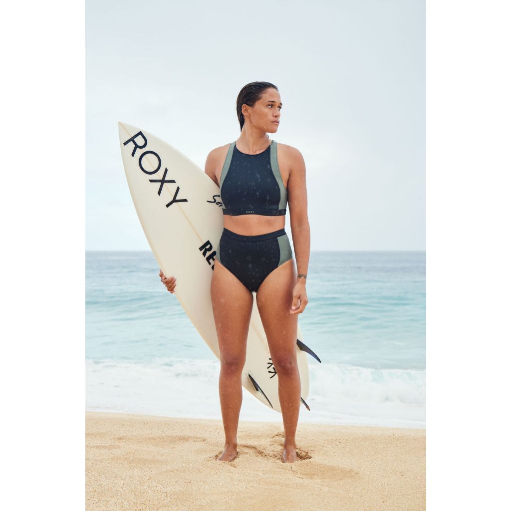 ROXY ชุดว่ายน้ำทูพีชสำหรับผู้หญิง PRO SURF NEOPRENE CROP  SET 241 TRJX224108-KVJ0