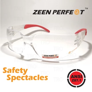 แว่น Safety ZEEN PERFECT รุ่น 9060TIP ขาสี Passes ANSI Z87.1 USA Standard ALL UV Protection