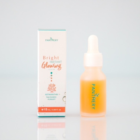 Panthery Bright Instant Glowing Serum  เซรั่ม  รักษาฝ้ากระ จุดด่างดำ  15ml