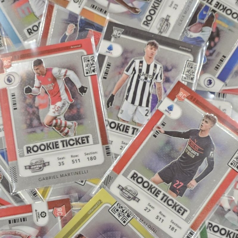 การ์ด Panini​ Soccer​ Rookie Ticket​ ปี 2021