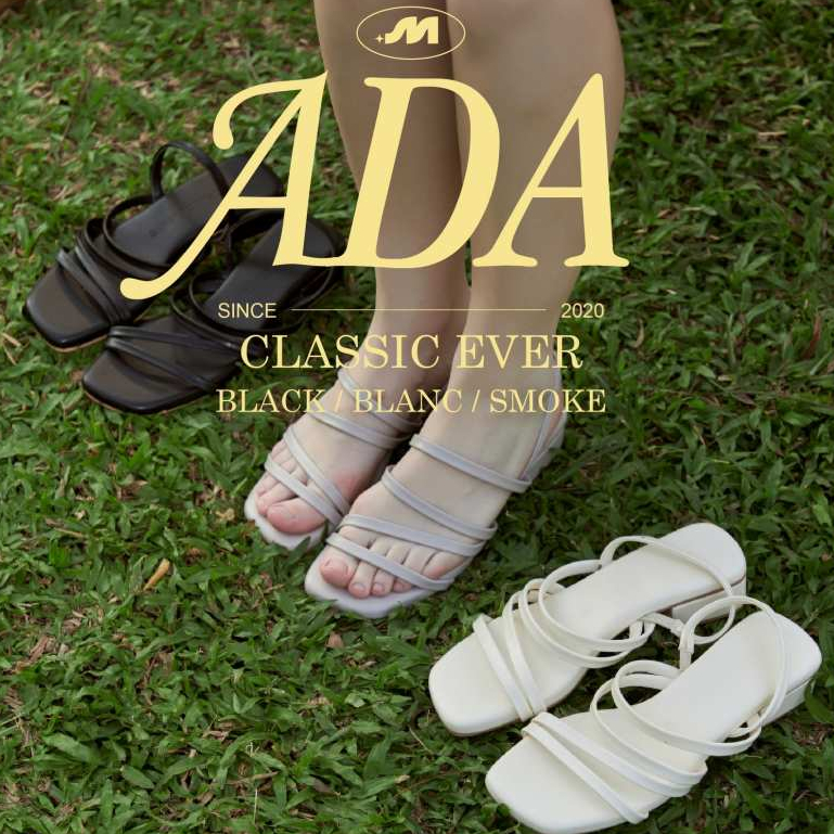 ADA - MARSHMELLOW รองเท้าส้นเหลี่ยมสูง 1.5 นิ้ว สุดMINIMAL