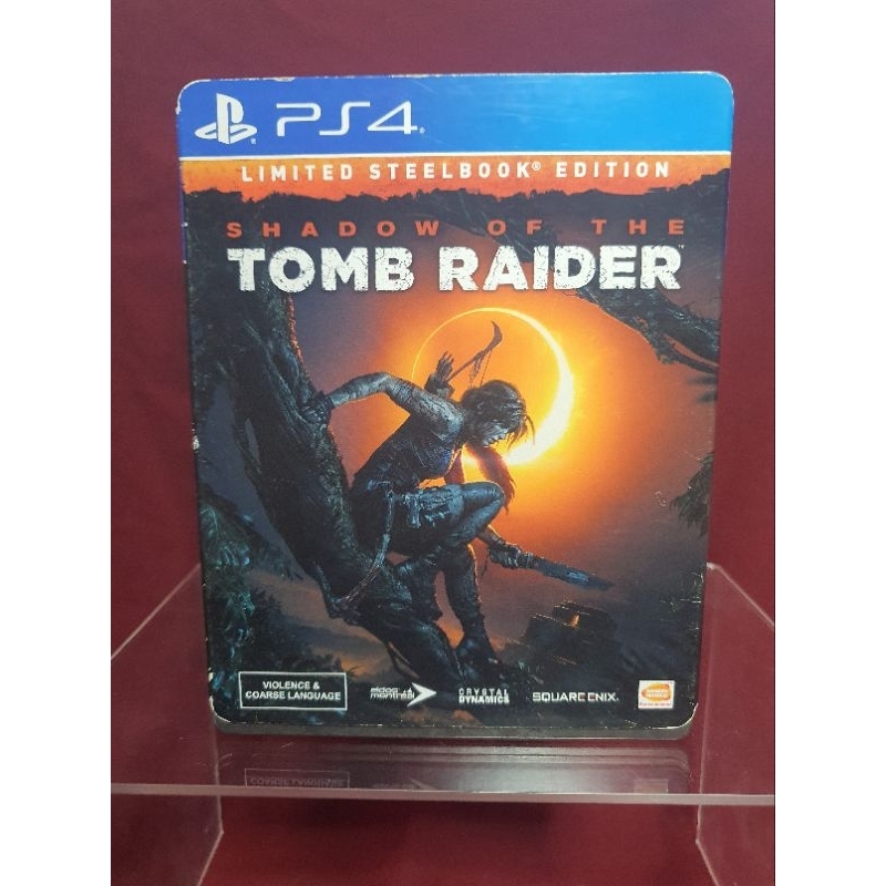 ps4 shadow of the tomb raider limited steelbook edition
