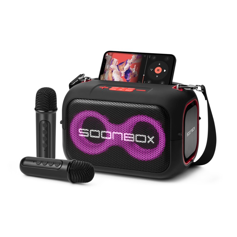 New🔥SoonBOX รุ่น S3000 Bluetooth 5.3 Party130แถมไมล์ลอย2ตัว ลำโพงบลูทูธ ลำโพงปาร์ตี้ไร้สายเสียงแน่น 