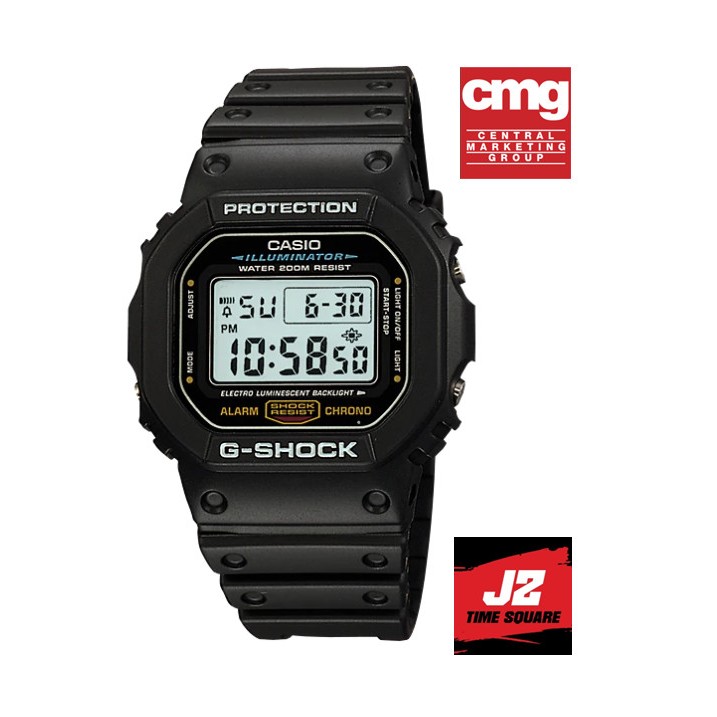 แท้แน่นอน 100% กับนาฬิกาที่แข็งแกร่งที่สุดG-SHOCK DW-5600UE-1 อุปกรณ์ครบทุกอย่างพร้อมใบรับประกัน CMG