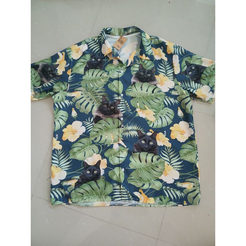 เสื้อฮาวายมือสอง สภาพดี