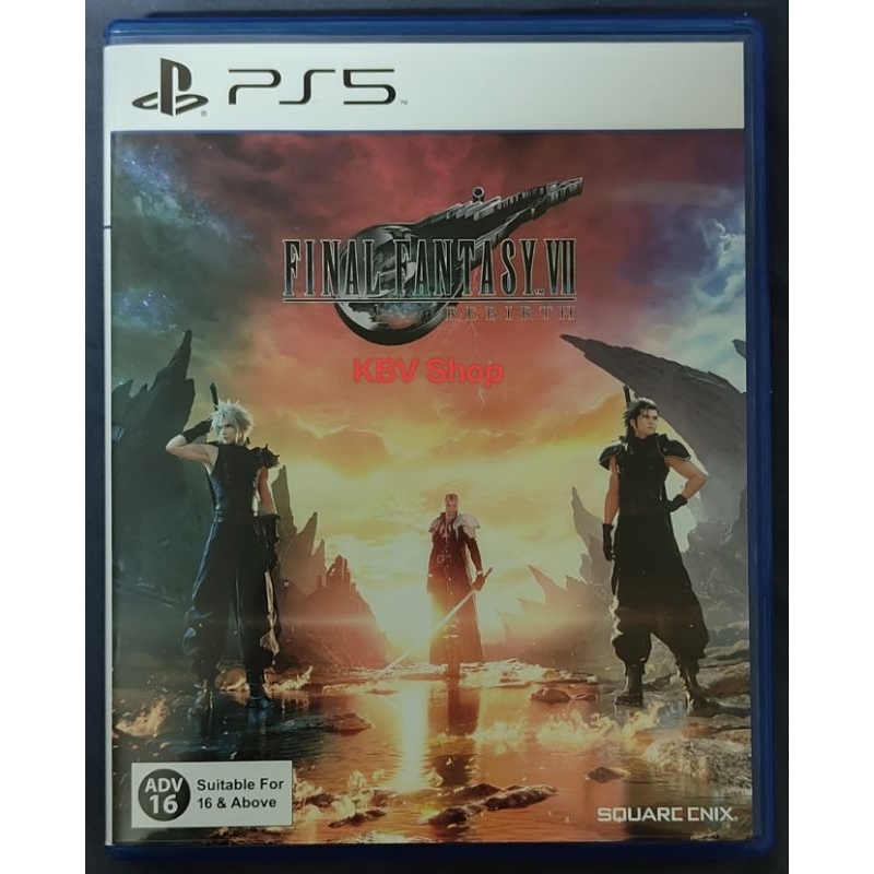 (ทักแชทรับโค๊ดส่วนลด)Ps5: Final Fantasy VII(7) Rebirth มือสอง โซน 3(Asia)