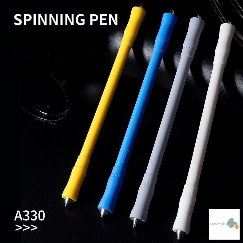 *สินค้าพร้อมส่ง* ปากกาควง สีสันสดใส Pen Spinning วัสดุกันลื่น จุดศูนย์ถ่วงดี หมุนนิ้วง่าย น้ำหนักสมดุล มาพร้อมกระบอกใส่