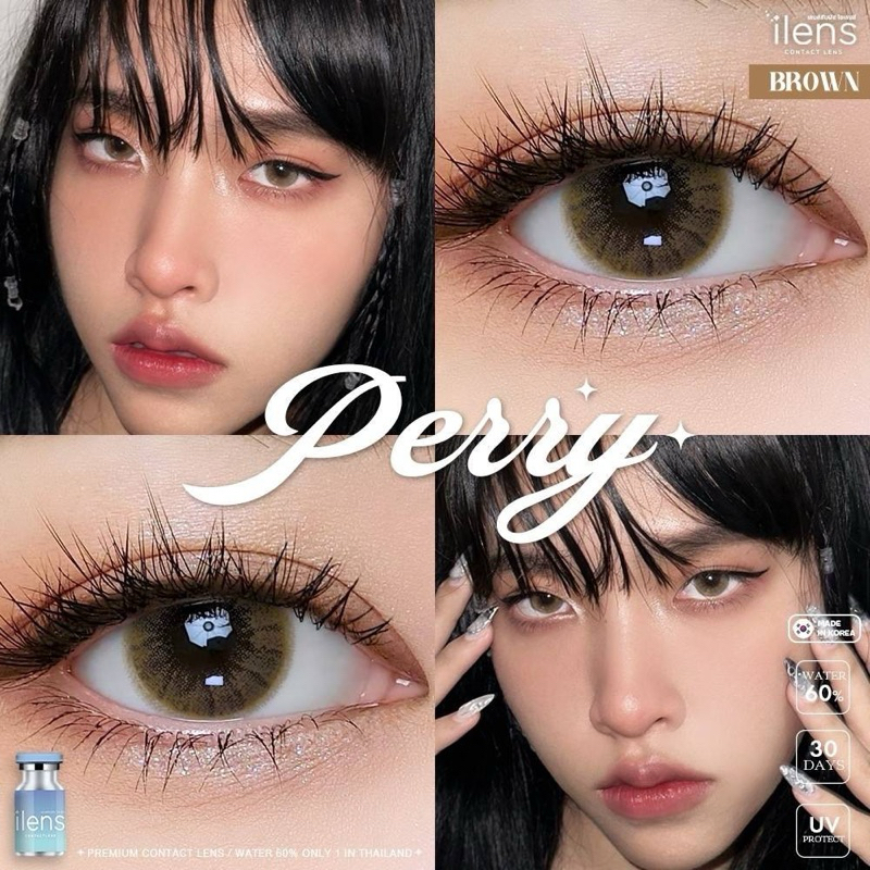 คอนแทคเลนส์ Perry (i lens) น้ำ60%