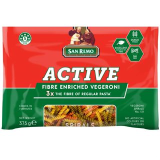 เส้นพาสต้ารูปเกลียว หลายสี  Vegeroni Spirals Pasta #121 San …