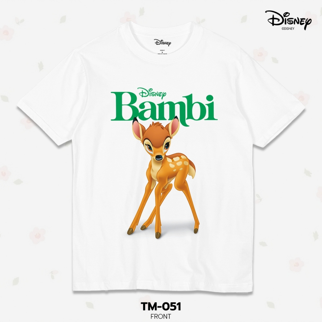 Power 7 Shop เสื้อยืดการ์ตูน "Bambi" คอลเลคชั่น "Disney Classics" (TM-051)