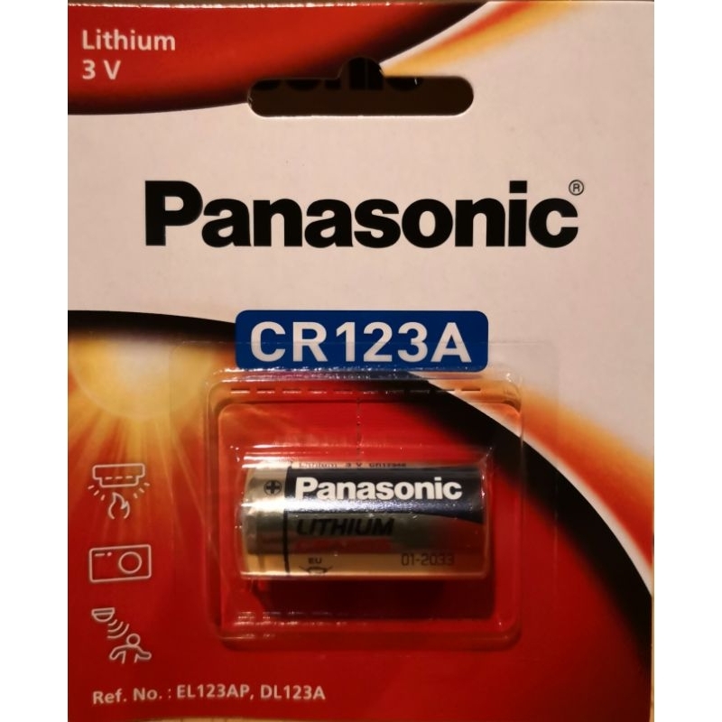 ถ่าน​ CR123A​ panasonic
