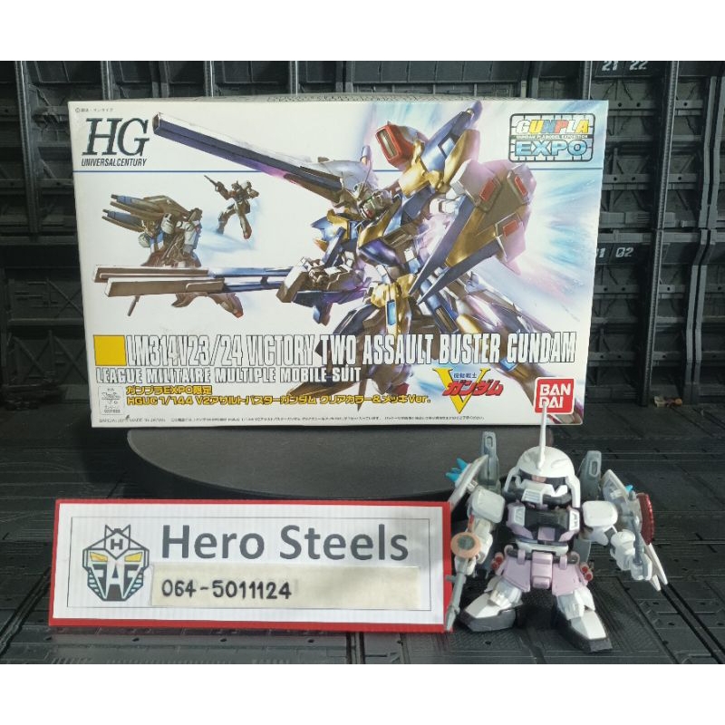 Gundam Victory two Assault buster EXPO ขนาด HG 1/144 Bandai