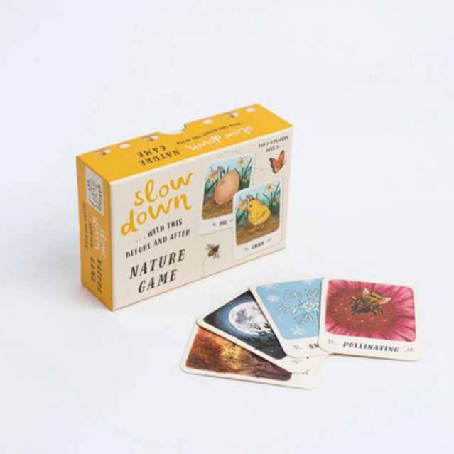 SLOW DOWN…WITH THIS BEFORE AND AFTER NATURE GAME