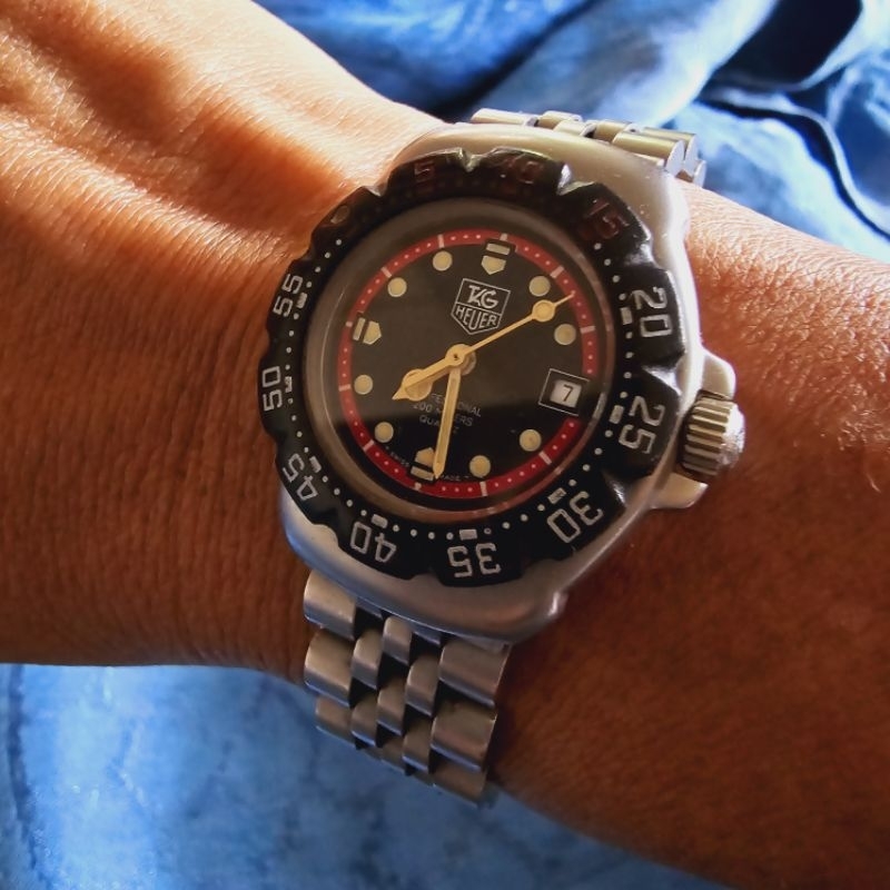 "ลิซ่าF1" นาฬิกาTag Heuer Formula 1 Classic Ladysize (หน้าดำ)