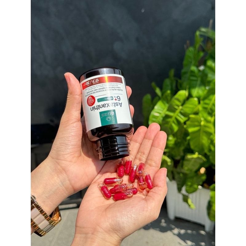[1เเถม1]Ataxanthin 6 mg+ HYBRID CAP [1 กระปุก 30แคปซูล] แอสตาเเซนธิน ตรา iHERB ราคา ถูกที่สุด ดีลบีเคเค แกลเลอรีภาพที่ 7