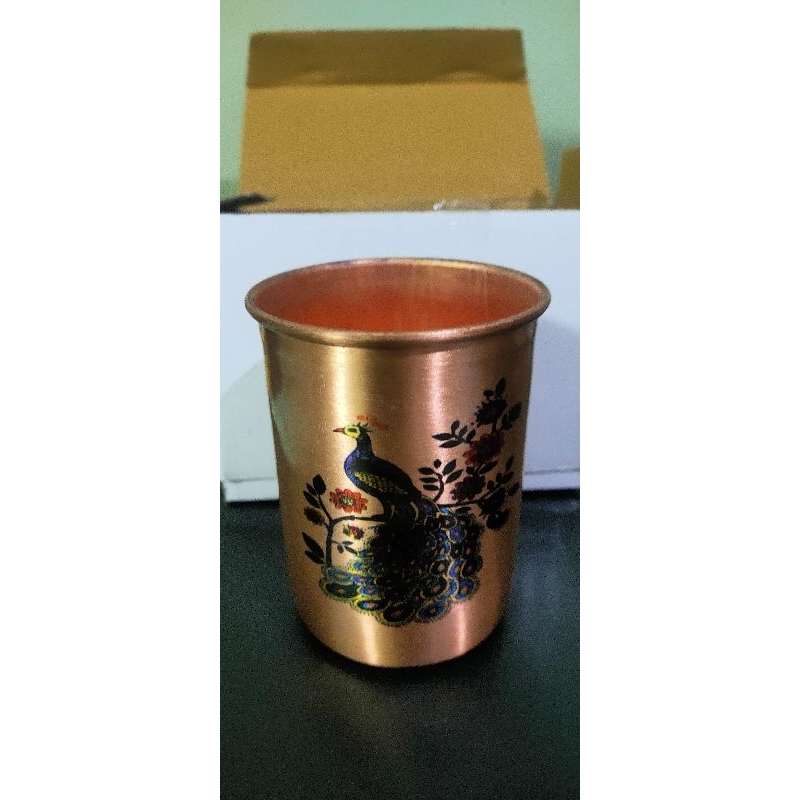 Copper water bottle 900ml รูปที่ 5