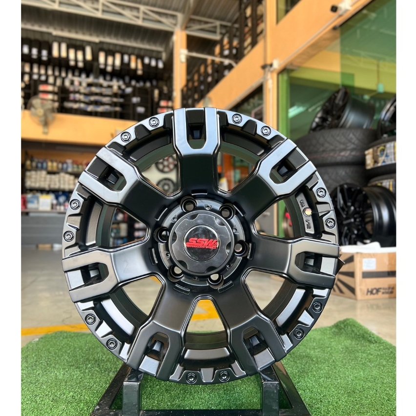 ล้อแม็กซ์ ขอบ16 ยี่ห้อ SSW สีดำ (ราคาต่อ1ชุด)