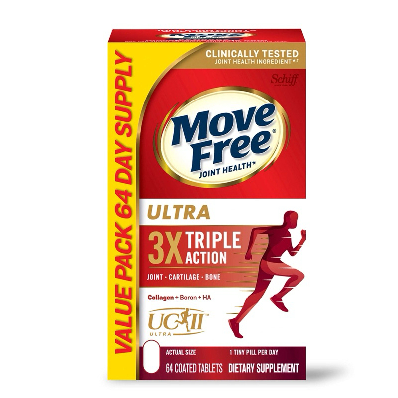 MOVE FREE Ultra Triple Action Joint Supplement วิตามิน move free บำรุงข้อและกระดูก